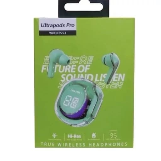 ایرپاد شیشه ایultra pods pro عمده 12 عددی