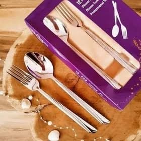 سرویس قاشق و چنگال 12 پارچه مدل یونیک — تصویر ۶