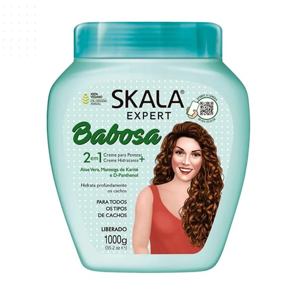کرم مو حالت دهنده و آبرسان 2 در 1 آلوئه‌ورا اسکالا Skala