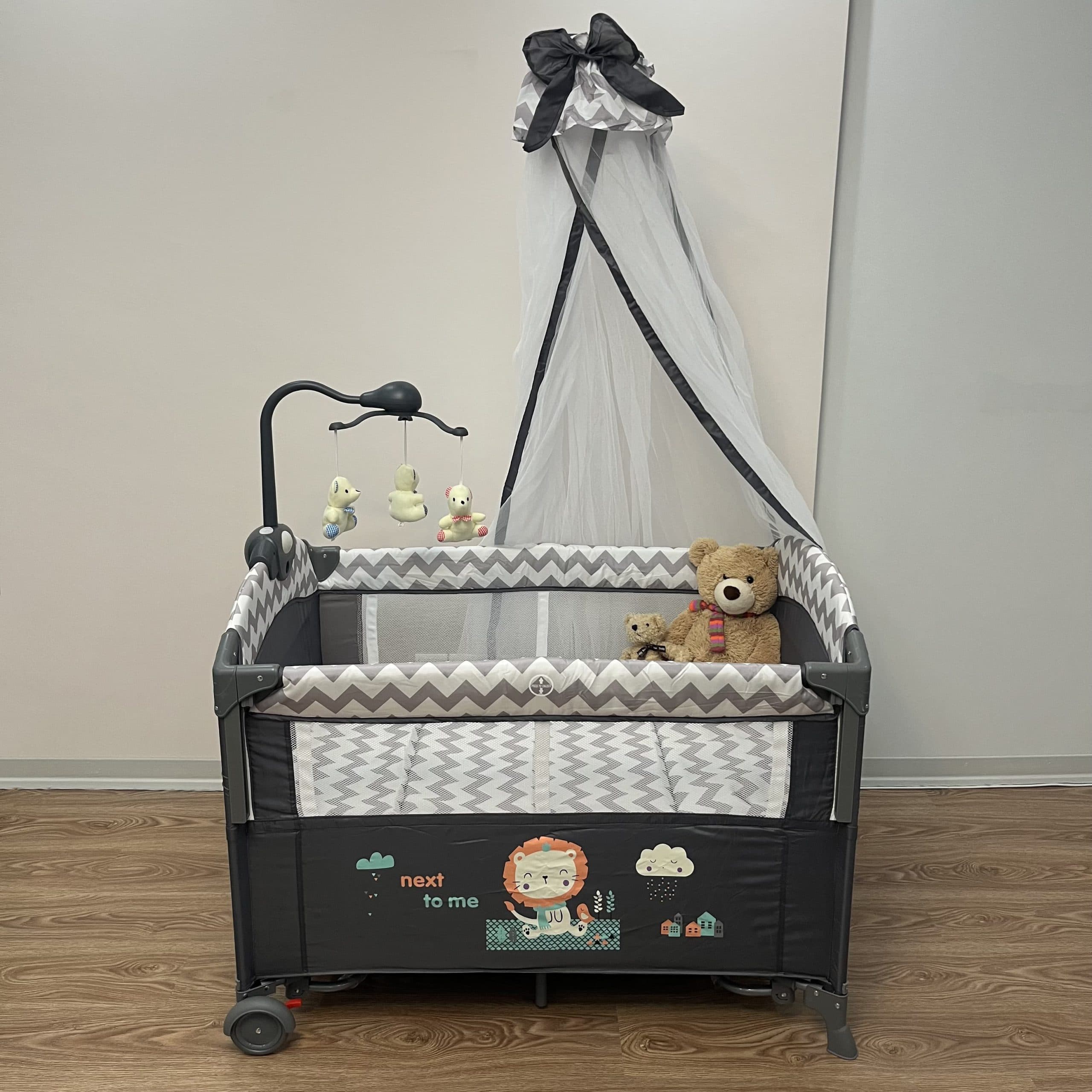 تخت و پارک کول بیبی Coolbaby مدل لیون lion 3909