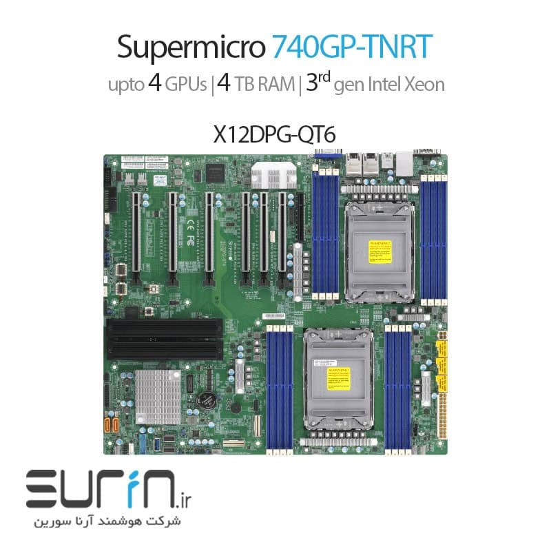 سوپرمیکرو Supermicro GPU SuperWorkstation 740GP-TNRT — تصویر ۳