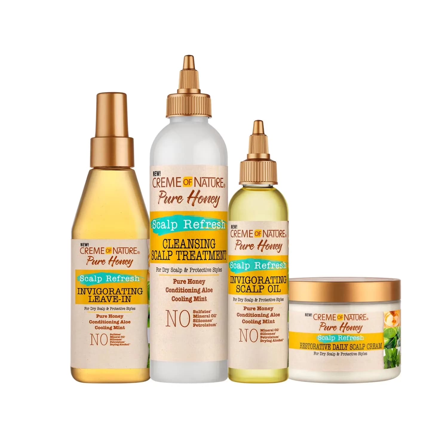 اسپری آبرسان کف سر کرم آف نیچر Creme of Nature — تصویر ۵