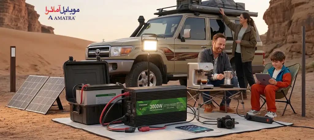 اینورتر سینوسی خالص 3000 وات 24V به 220V مدل Yitichuneng — تصویر ۲
