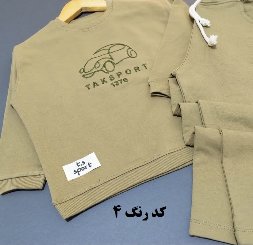 بلوز شلوار پسرانه خفن طرح ماشین — تصویر ۶