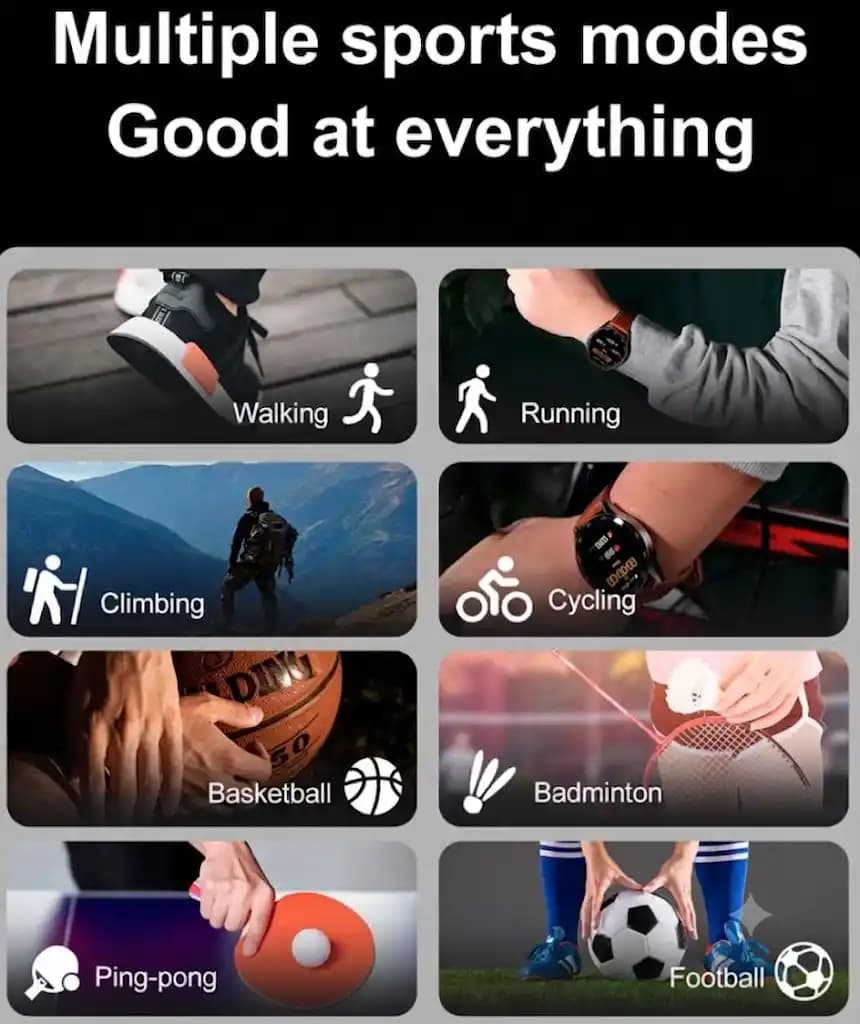 ساعت هوشمند Blulory Glifo G9 Pro — تصویر ۷