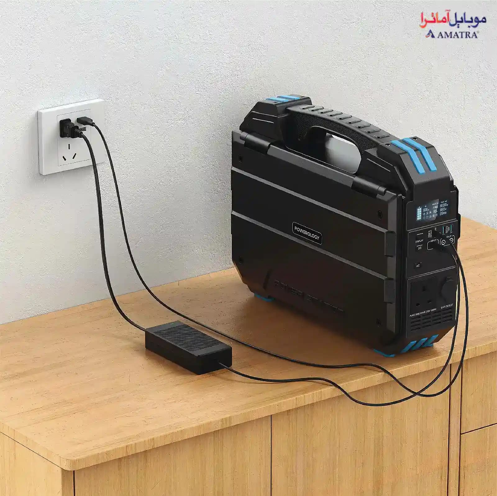 پاور استیشن خورشیدی پاورولوژی Helio 1600W ظرفیت 1024Wh — تصویر ۲