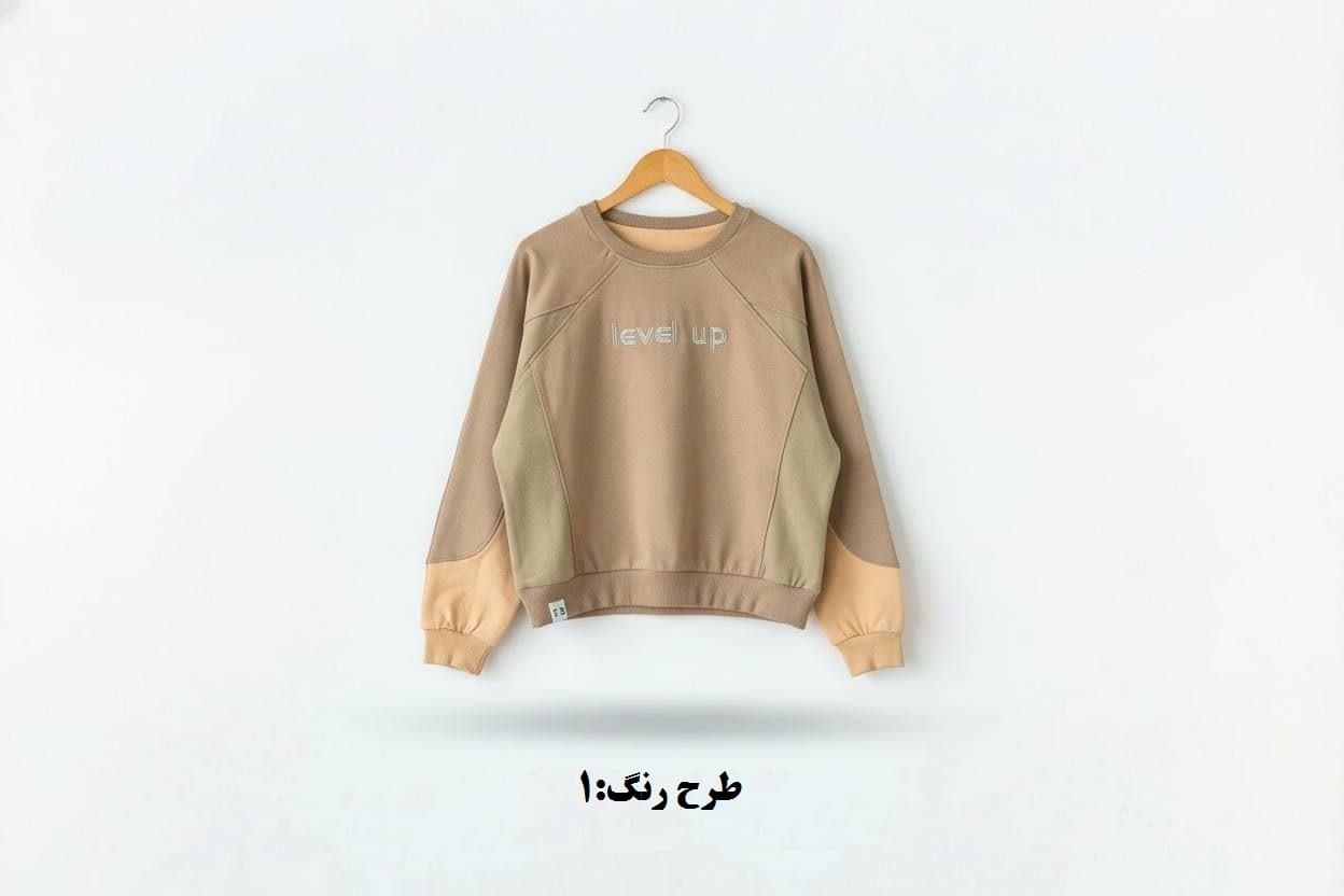 بلوز پسرانه خفن تیکه خور طرح رنگ دو — تصویر ۶