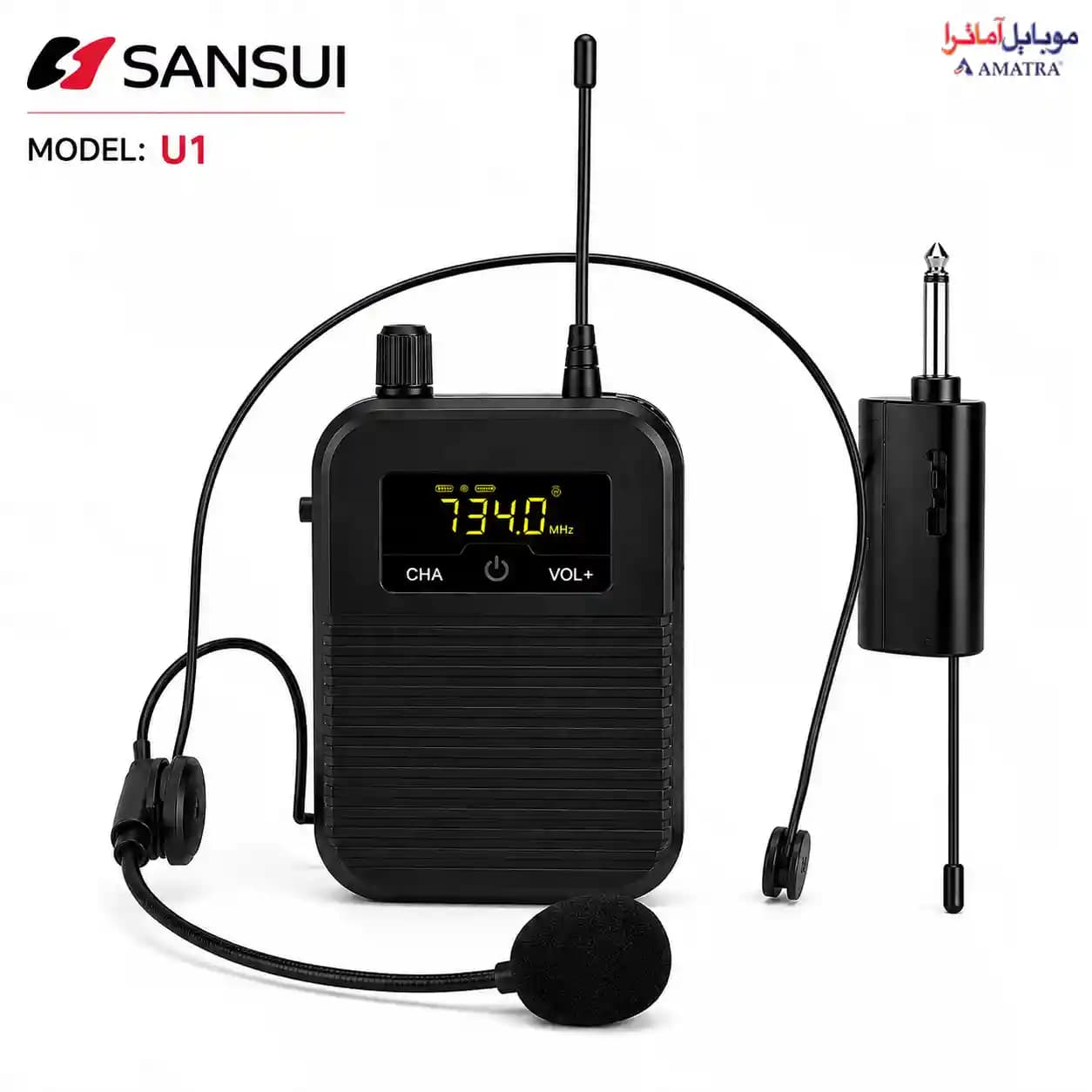 میکروفون بی‌سیم هدستی U1 UHF