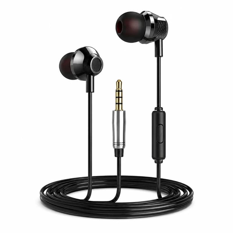 هندزفری با سیم للیسو LELISU LS-731 | جک 3.5 میلی‌متری — تصویر ۲