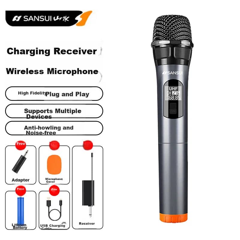 میکروفون بی سیم Sansui U3 — تصویر ۸