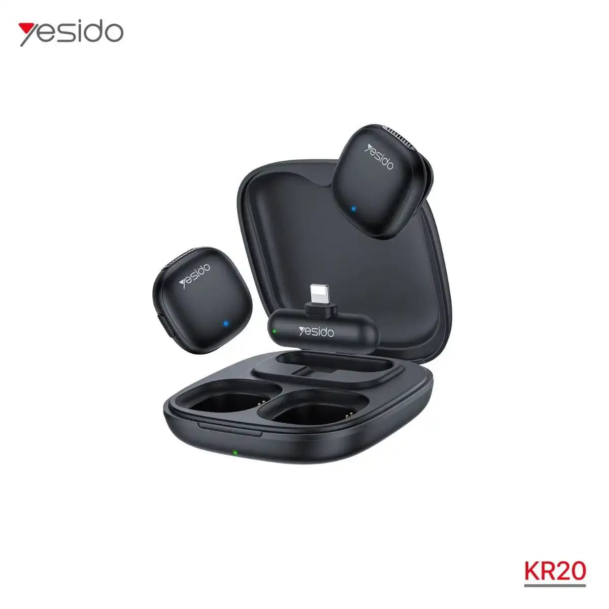 میکروفون یقهای بیسیم یسیدو Yesido KR20