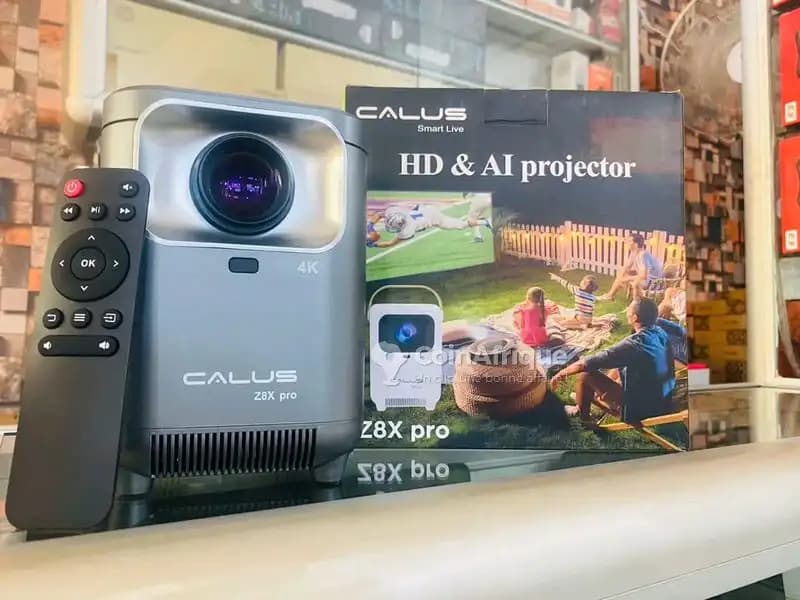 ویدیو پروژکتور خانگی هوشمند Calus Z8X Pro — تصویر ۷
