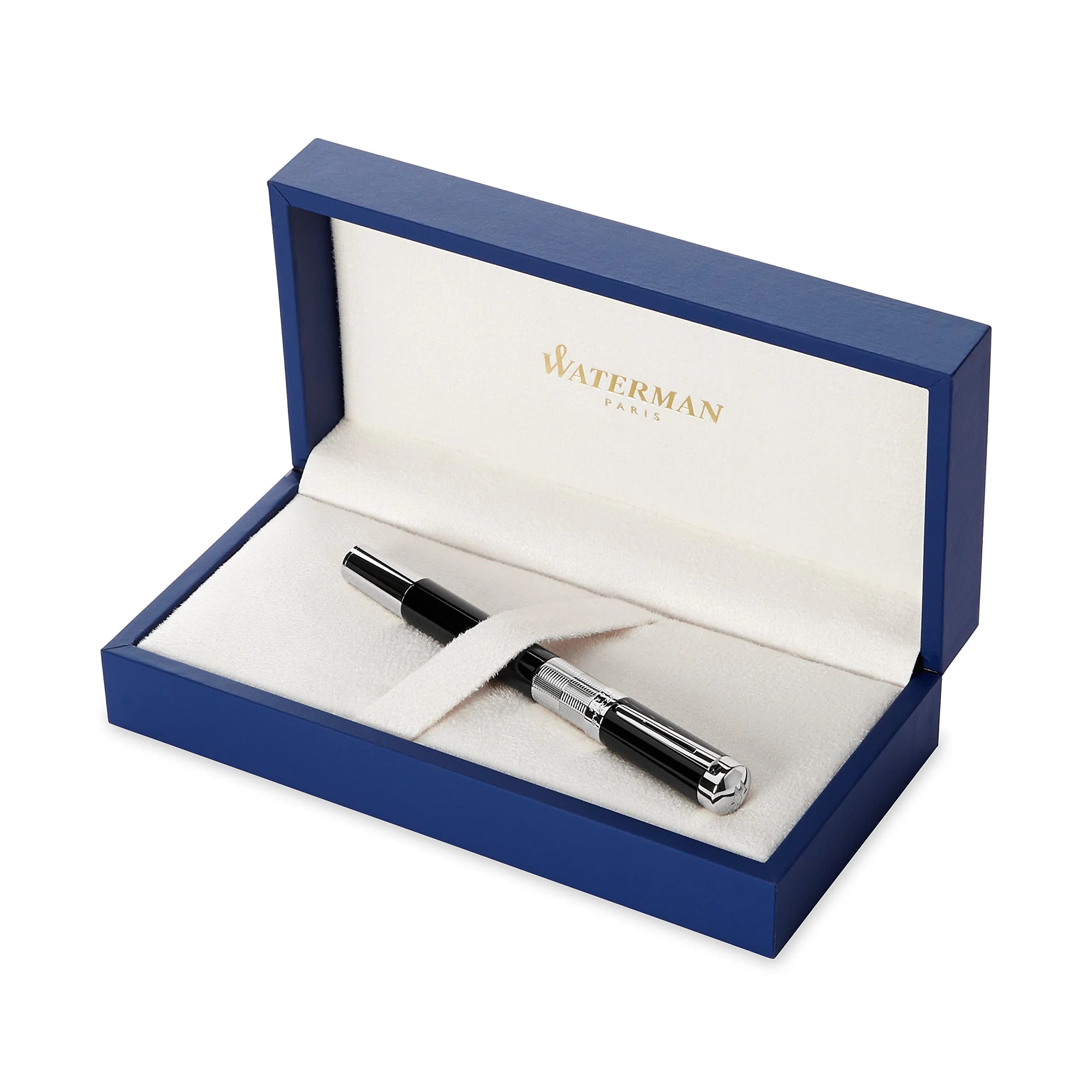 خودنویس واترمن مدل الگانس | Waterman Elegance Black Silver Trim Fountain Pen