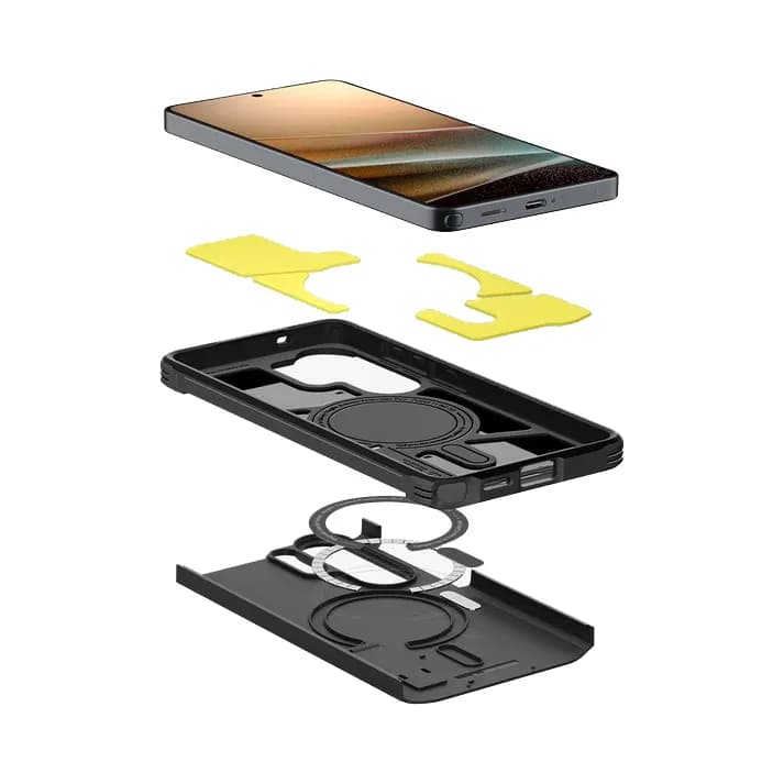 قاب گلکسی S26 اولترا اسپیگن مدل Spigen Tough Armor (MagFit) — تصویر ۲