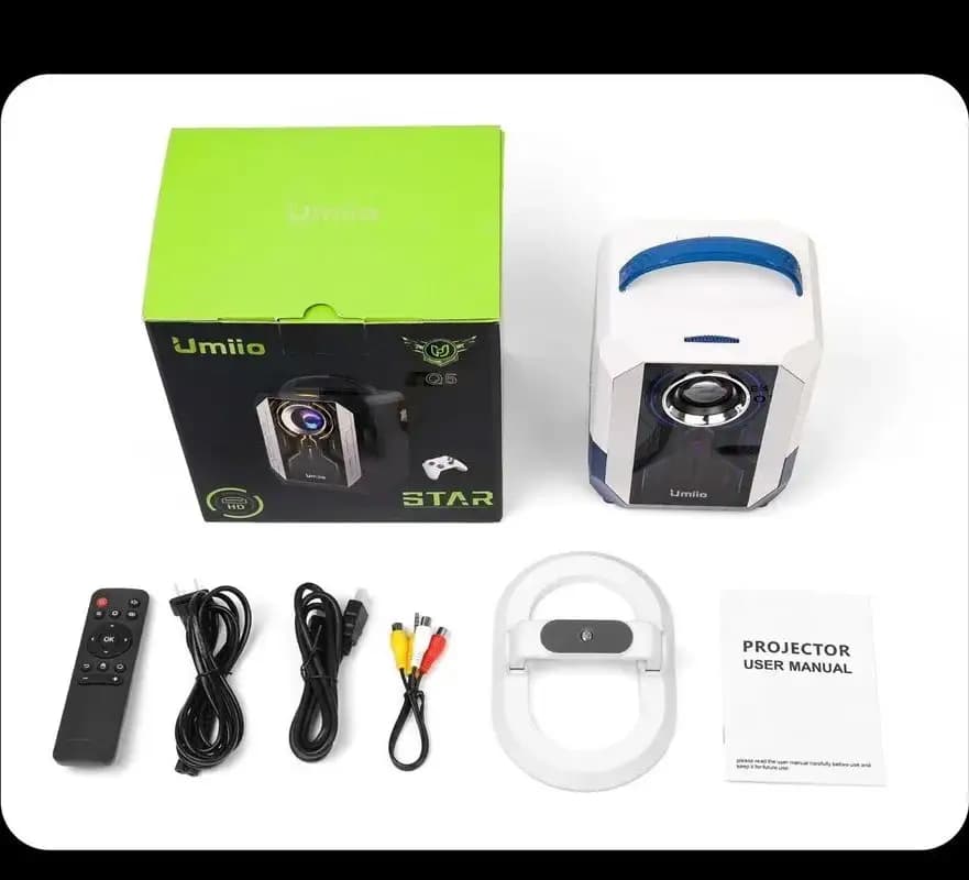 ویدئو پروژکتور یومیو مدل Q5 کیفیت تصویر Full HD — تصویر ۴