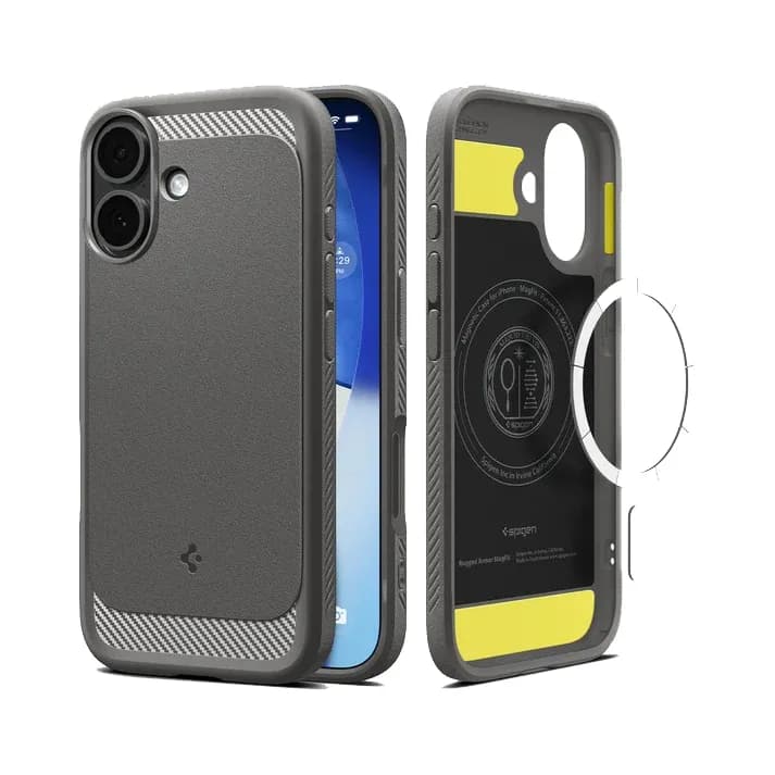 قاب آیفون ۱۷ اسپیگن مدل Spigen Rugged Armor (MagFit) — تصویر ۶