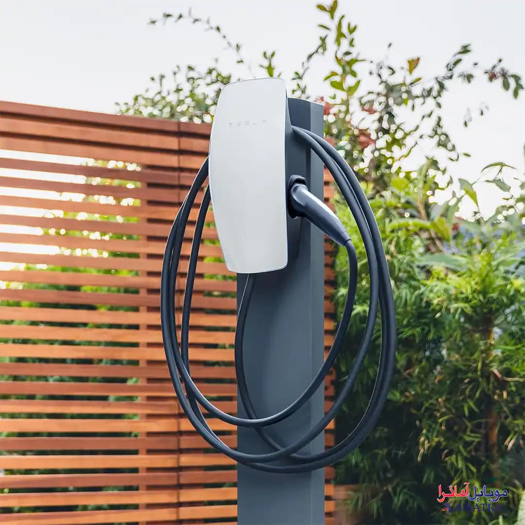 شارژر خودرو برقی دیواری وال کانکتور تسلا مدل Wall Connector — تصویر ۲