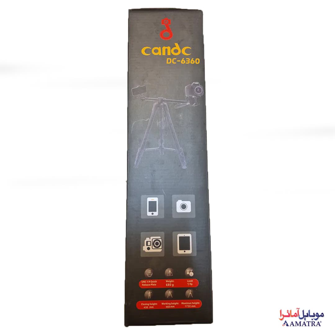 سه پایه T شکل Candc مدل DC-6360 — تصویر ۲