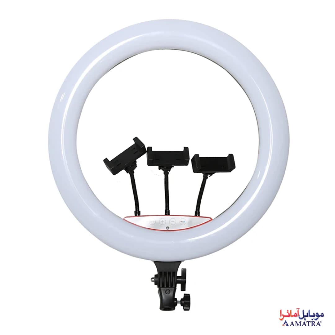 رینگ لایت ۲۲ اینچ آرجیبی مدل LJJ-56 RGB — تصویر ۲