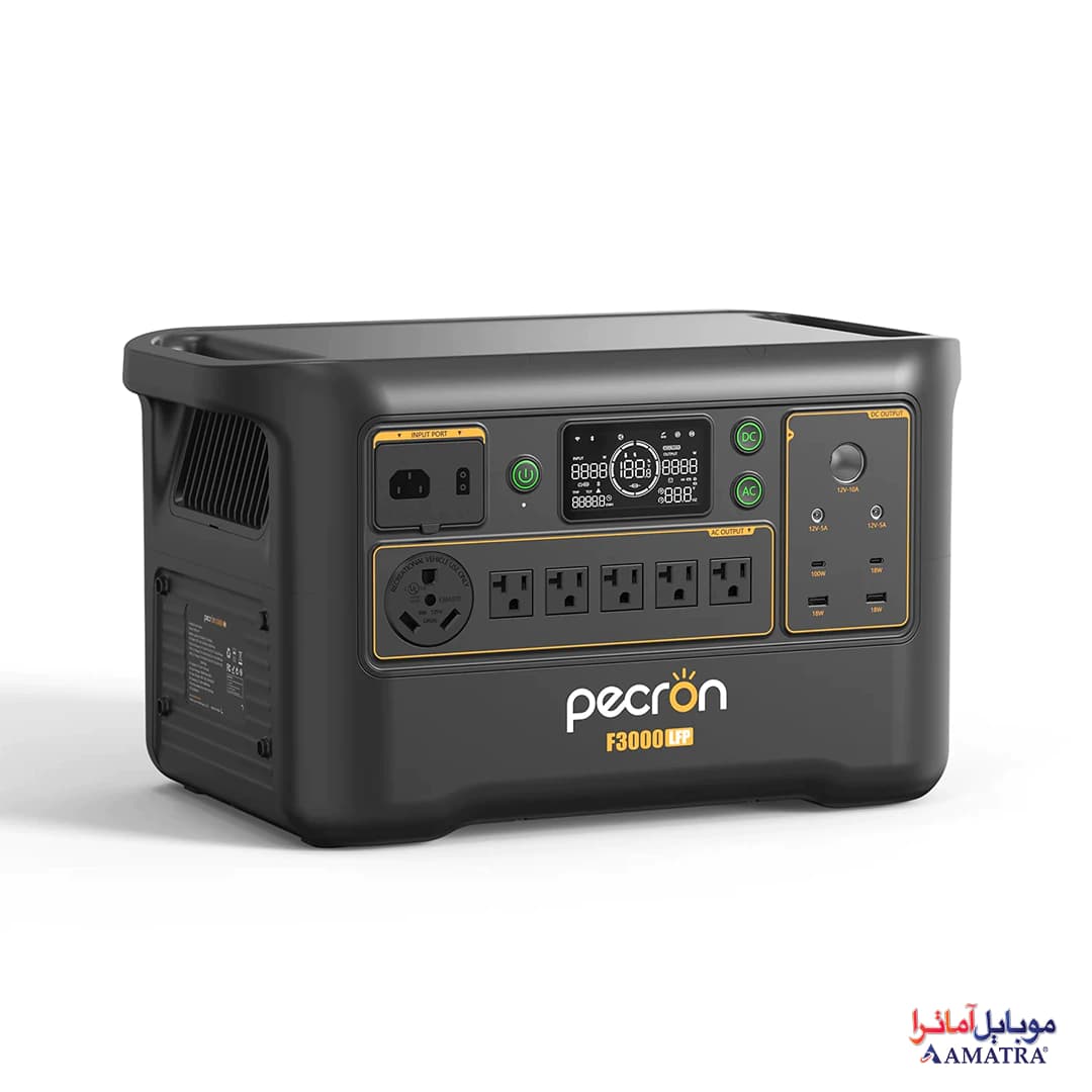پاور استیشن هوشمند 3600 وات pecron مدل F3000 LFP — تصویر ۲