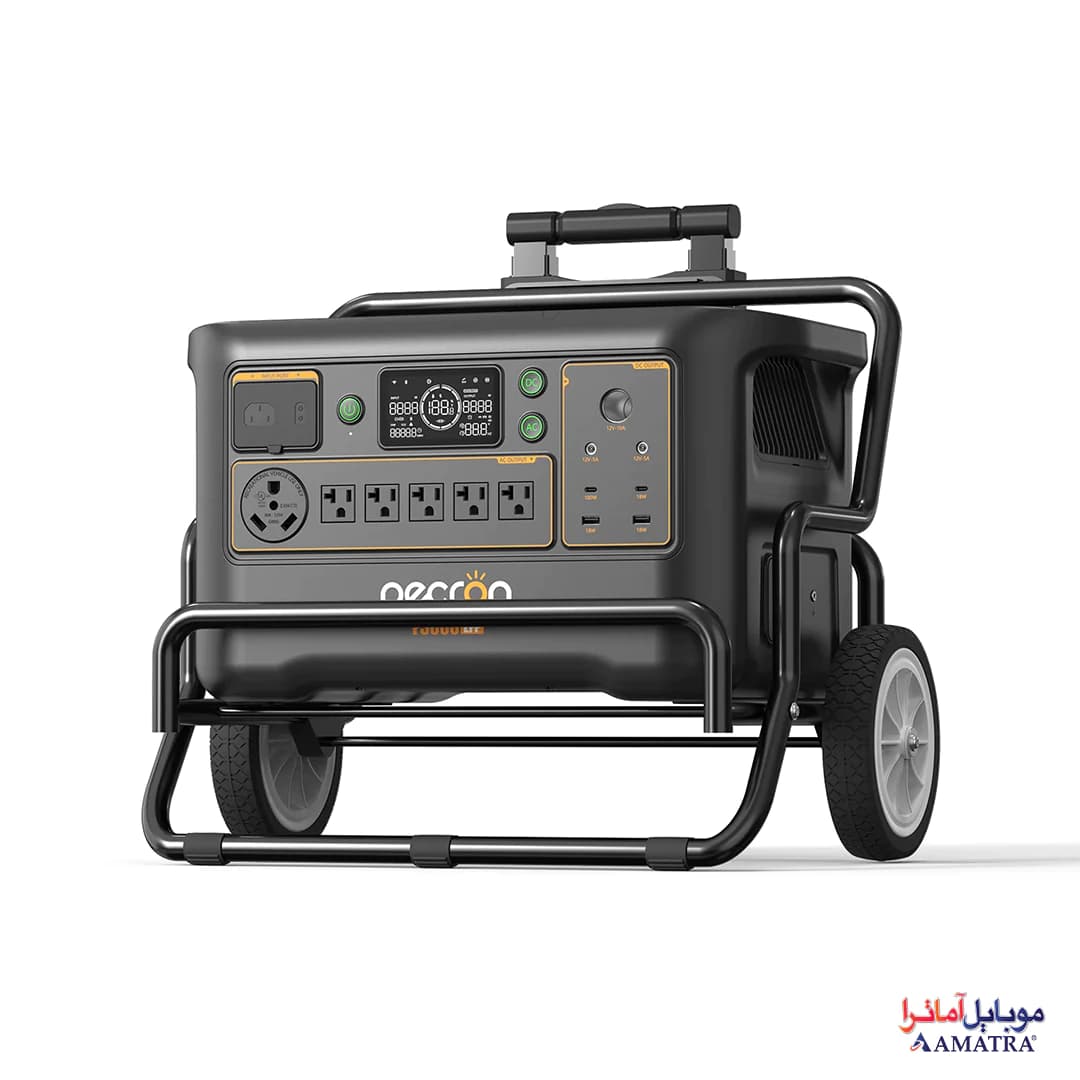 پاور استیشن هوشمند 3600 وات pecron مدل F3000 LFP — تصویر ۴