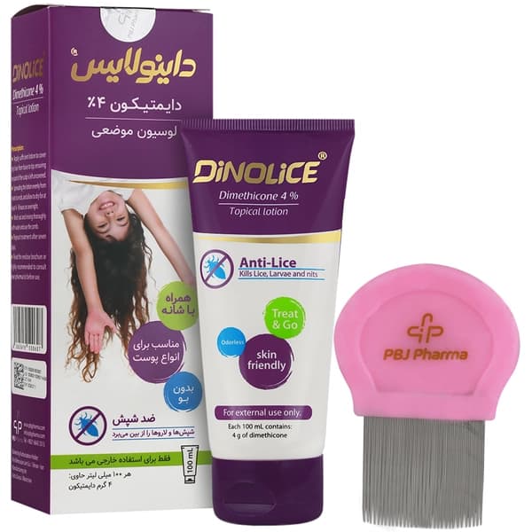 لوسیون ضد شپش (داینولایس) دایمتیکون 4 درصد