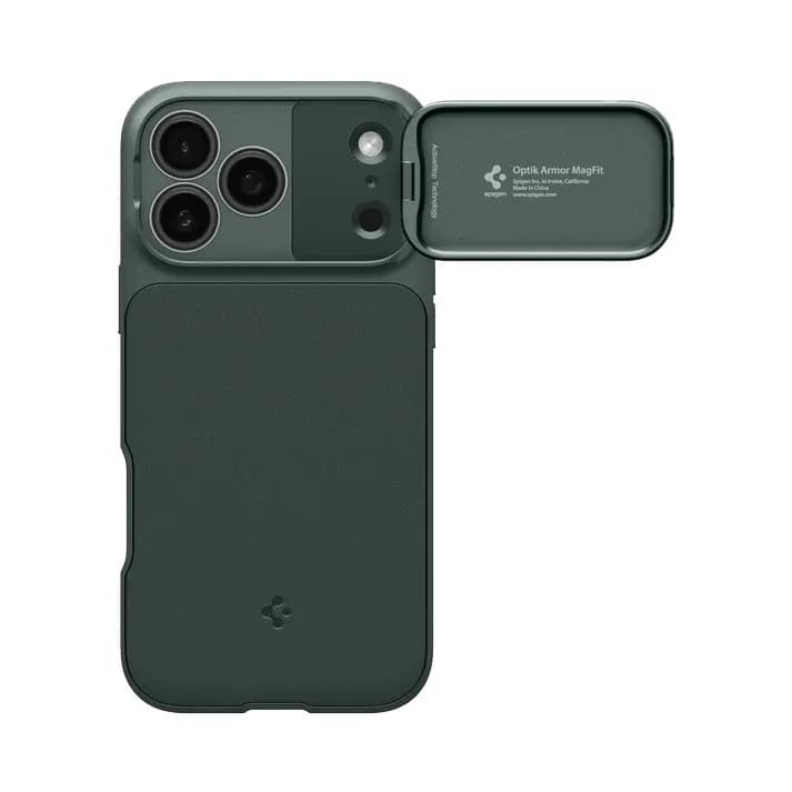 قاب آیفون 17 پرو مکس اسپیگن مدل (MagFit) Spigen Optik Armor — تصویر ۲