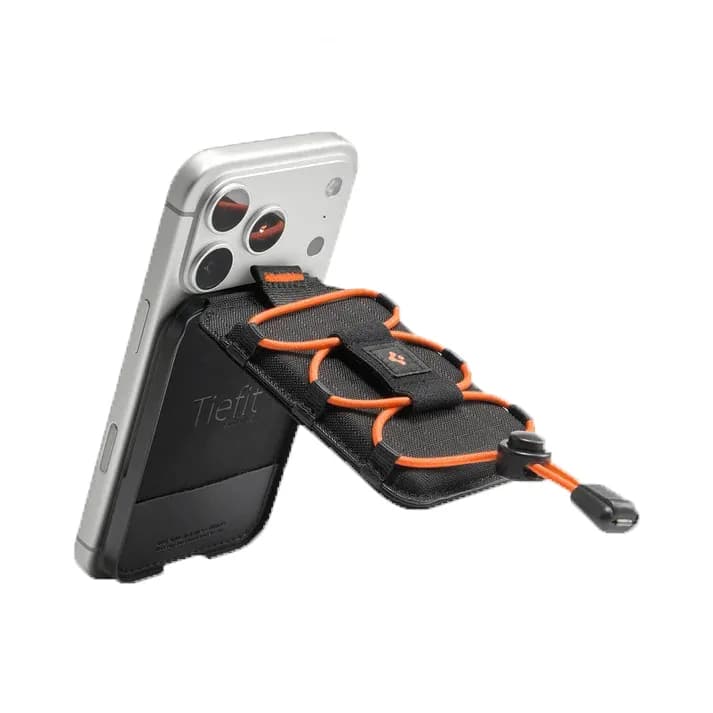 جاکارتی مگ‌سیف و استند اسپیگن مدل Spigen TieFit MagFit — تصویر ۳