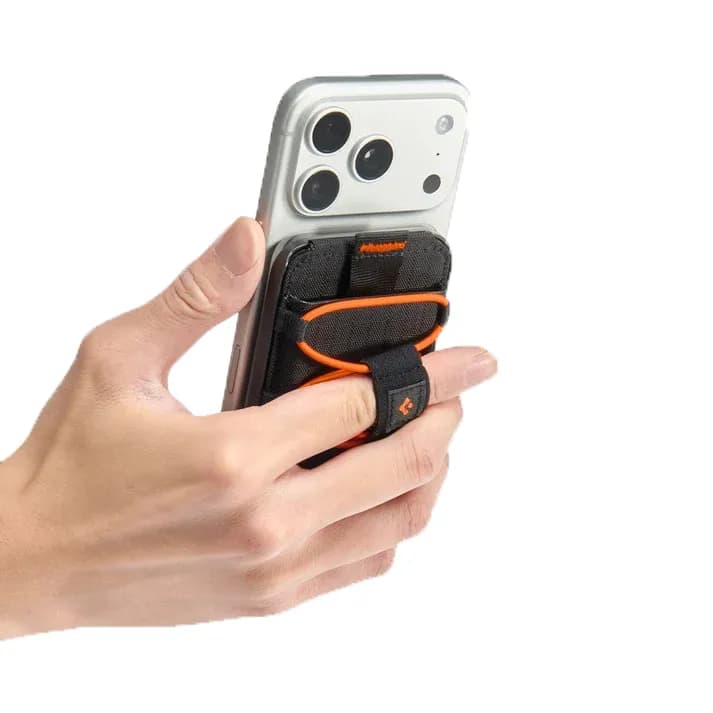 جاکارتی مگ‌سیف و استند اسپیگن مدل Spigen TieFit MagFit — تصویر ۶