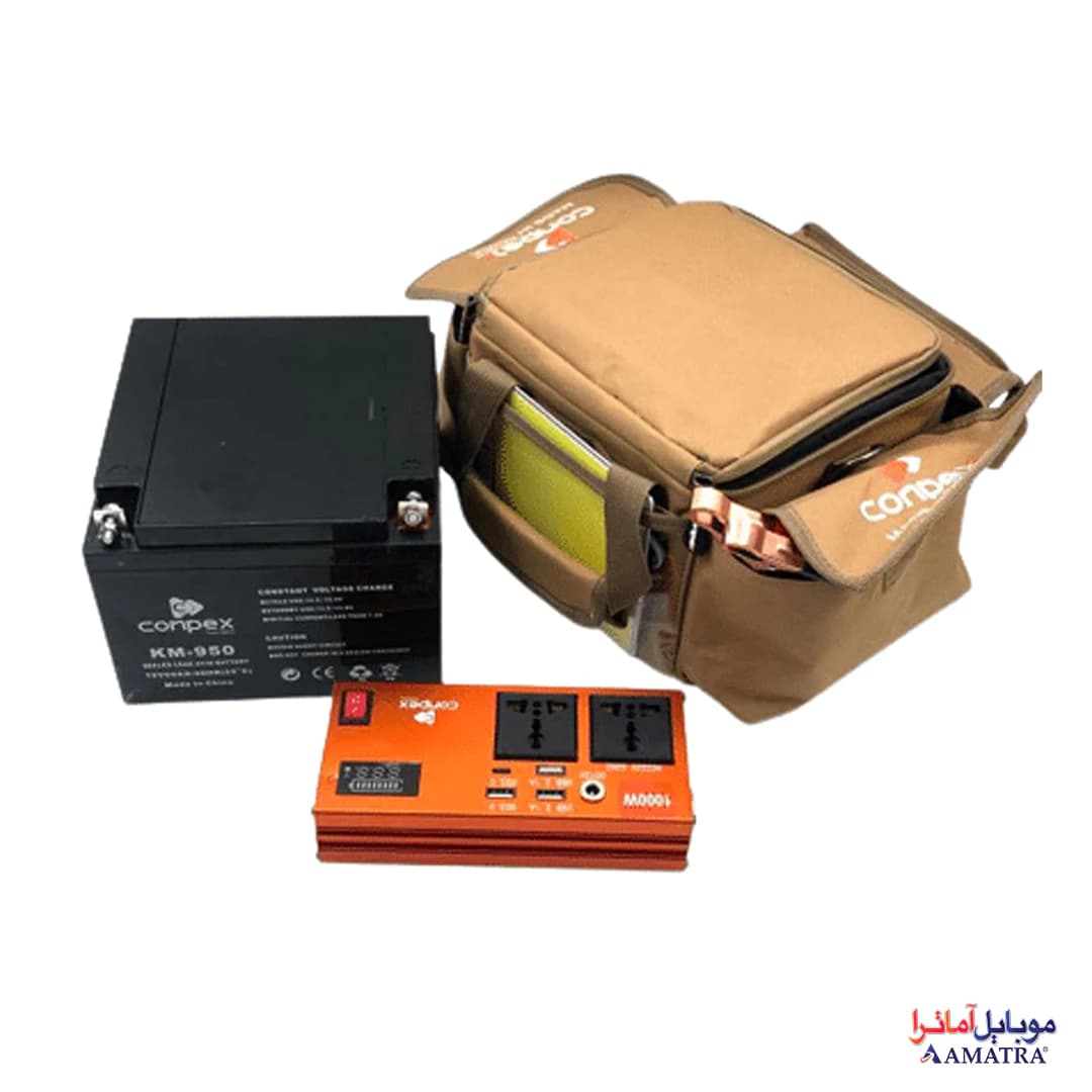 کیت جامپ استارتر و پاوربانک چندکاره کانپکس مدل KM-950