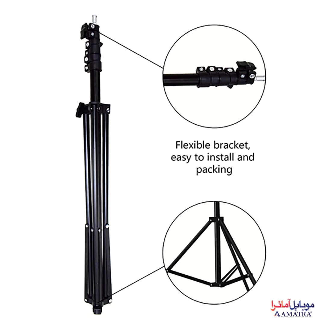 چراغ کمپینگ کانپکس مدل FR-21 COB RF با سه پایه — تصویر ۸