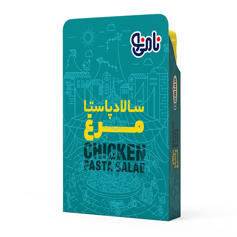 پاستا مرغ 200 گرمی نامی نو