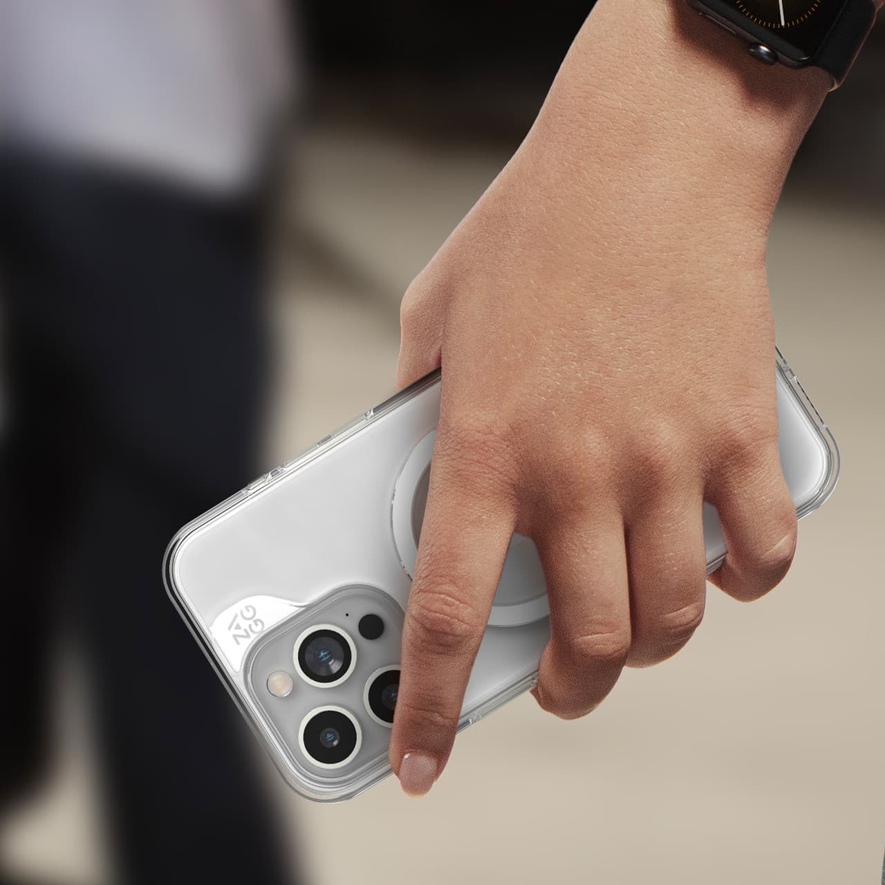 کاور شفاف سامسونگ Galaxy S23 FE مدل Unique Case MagSafe — تصویر ۳