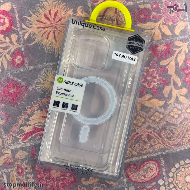 کاور شفاف آیفون iPhone 16 Pro Max مدل Unique Case MagSafe