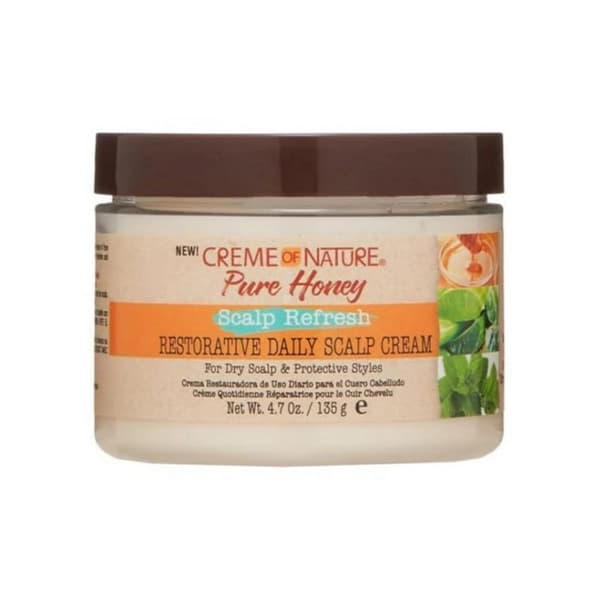 کرم ترمیم‌کننده و مرطوب‌کننده روزانه پوست سر کرم آف نیچر Creme Of Nature