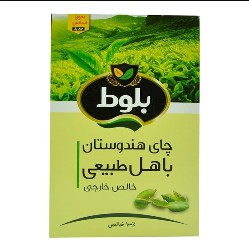 چاي هندوستان با هل طبیعی 450 گرمي بلوط