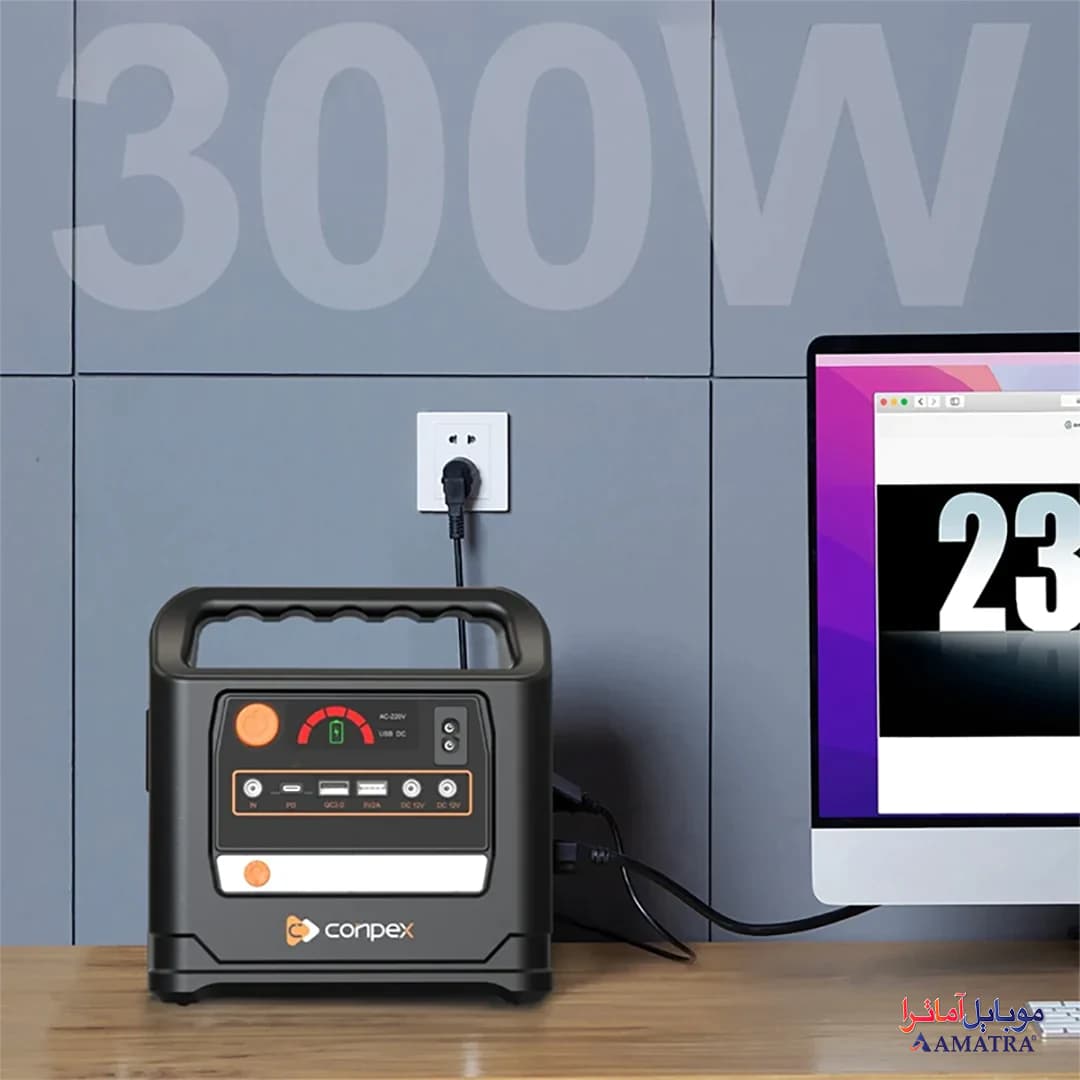 پاور استیشن 300 وات کانپکس مدل TW-BK-009 — تصویر ۶