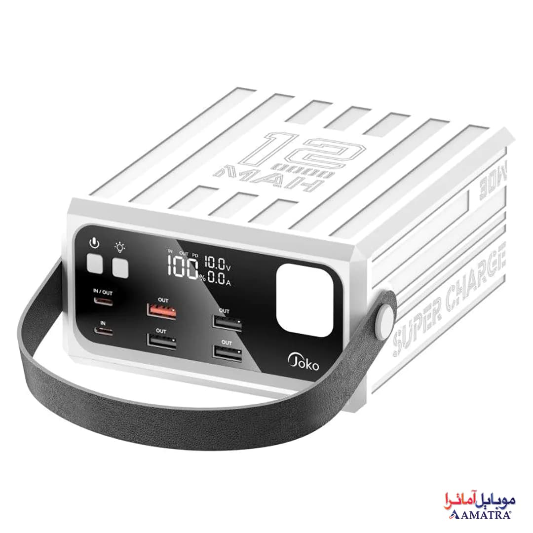 پاور بانک ۱۲۰۰۰۰ میلی آمپر ۳۰وات کانفلون مدل Joko J43 — تصویر ۲