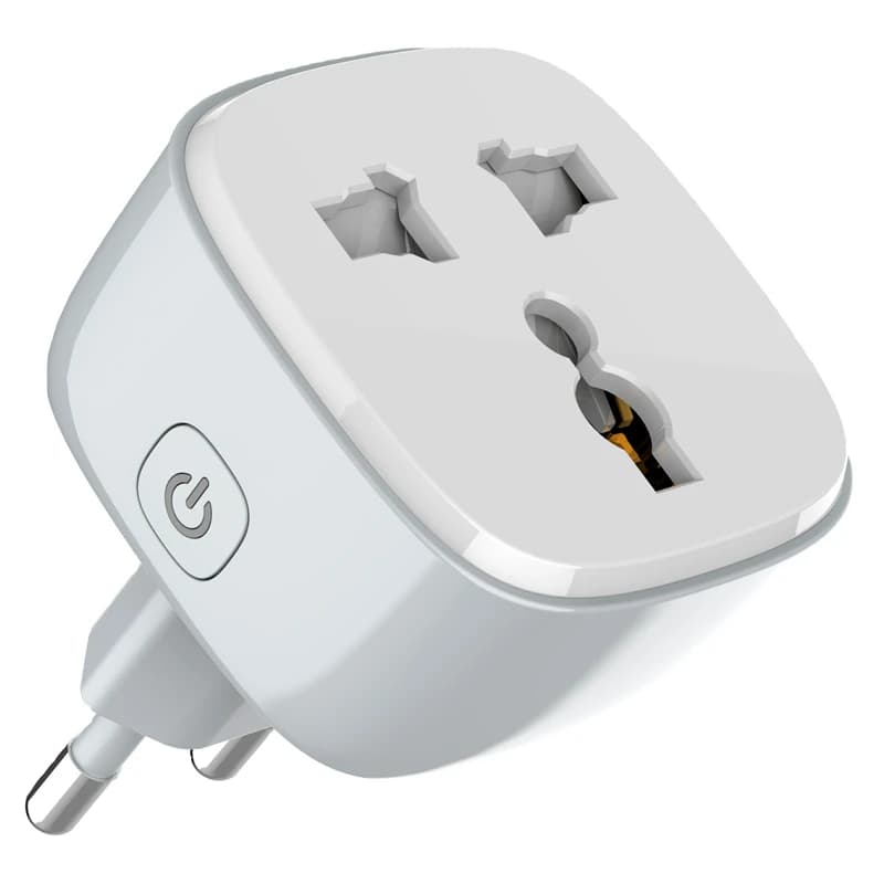 تبدیل برق 3 به 2 هوشمند الدینیو مدل SCW1050 | کنترل از راه دور و WiFi