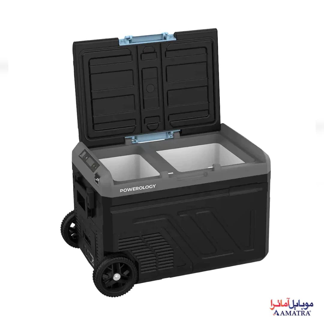 یخچال فریز قابل حمل 40 لیتری پاورولوژی مدل PPBCHA57 — تصویر ۲