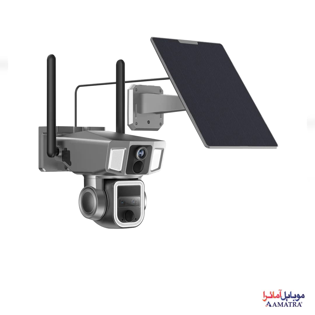 دوربین مداربسته سیم کارت خور 4G دو لنز 360 درجه پاورولوژی مدل PPBCHA69 — تصویر ۴