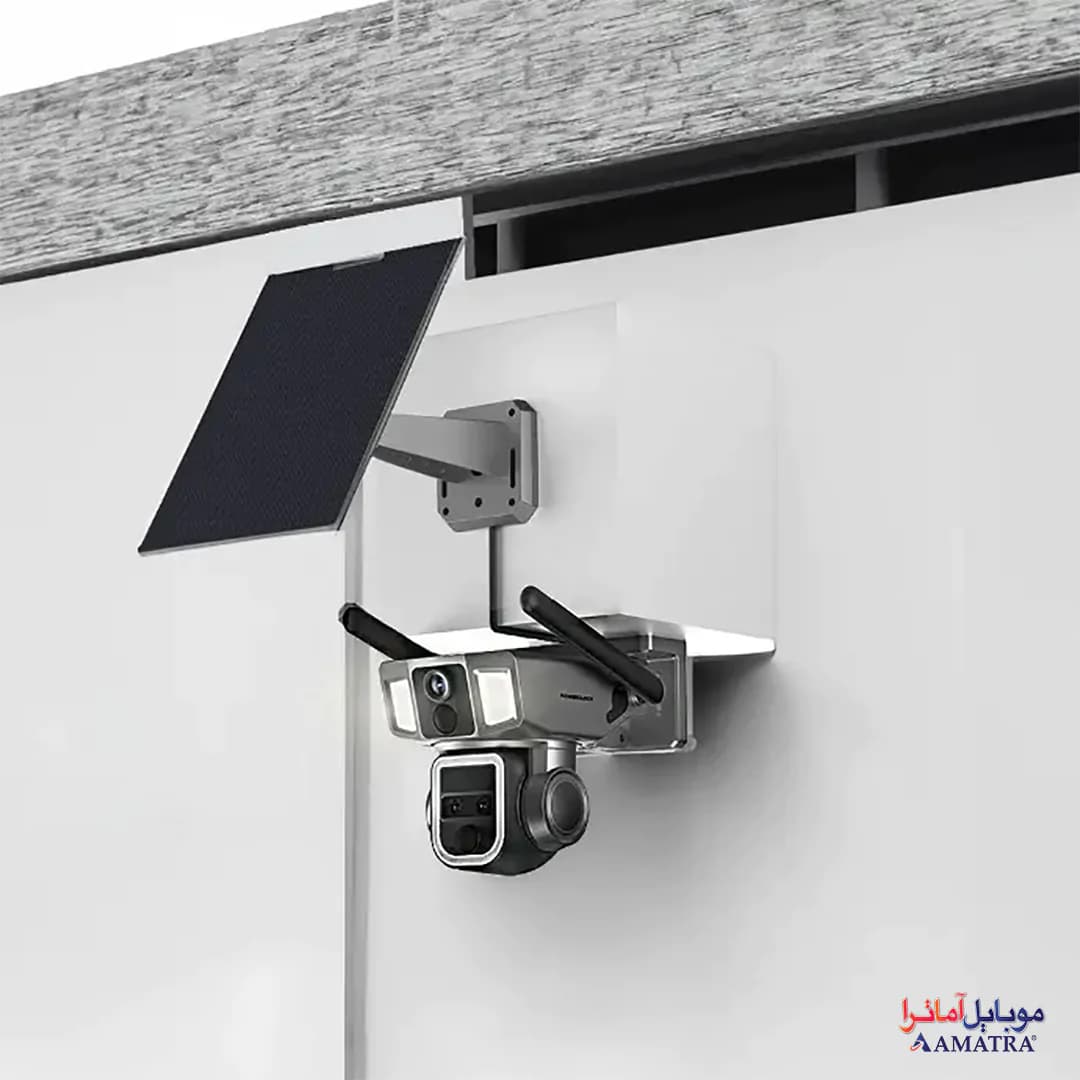 دوربین مداربسته سیم کارت خور 4G دو لنز 360 درجه پاورولوژی مدل PPBCHA69 — تصویر ۵