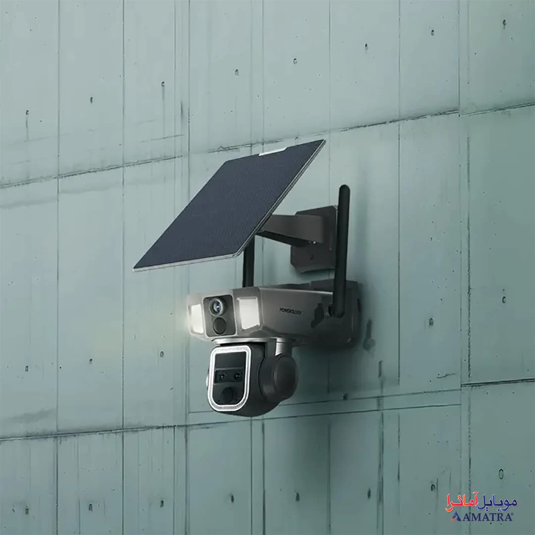 دوربین مداربسته سیم کارت خور 4G دو لنز 360 درجه پاورولوژی مدل PPBCHA69 — تصویر ۶