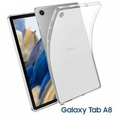 قاب تبلت سامسونگ TAB A8 SM-X205 مدل ژله ای شفاف