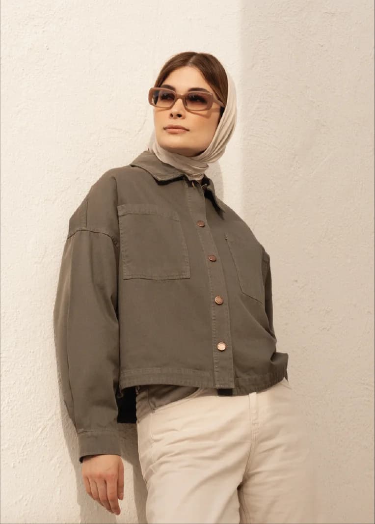 شومیز اورسایز کتان