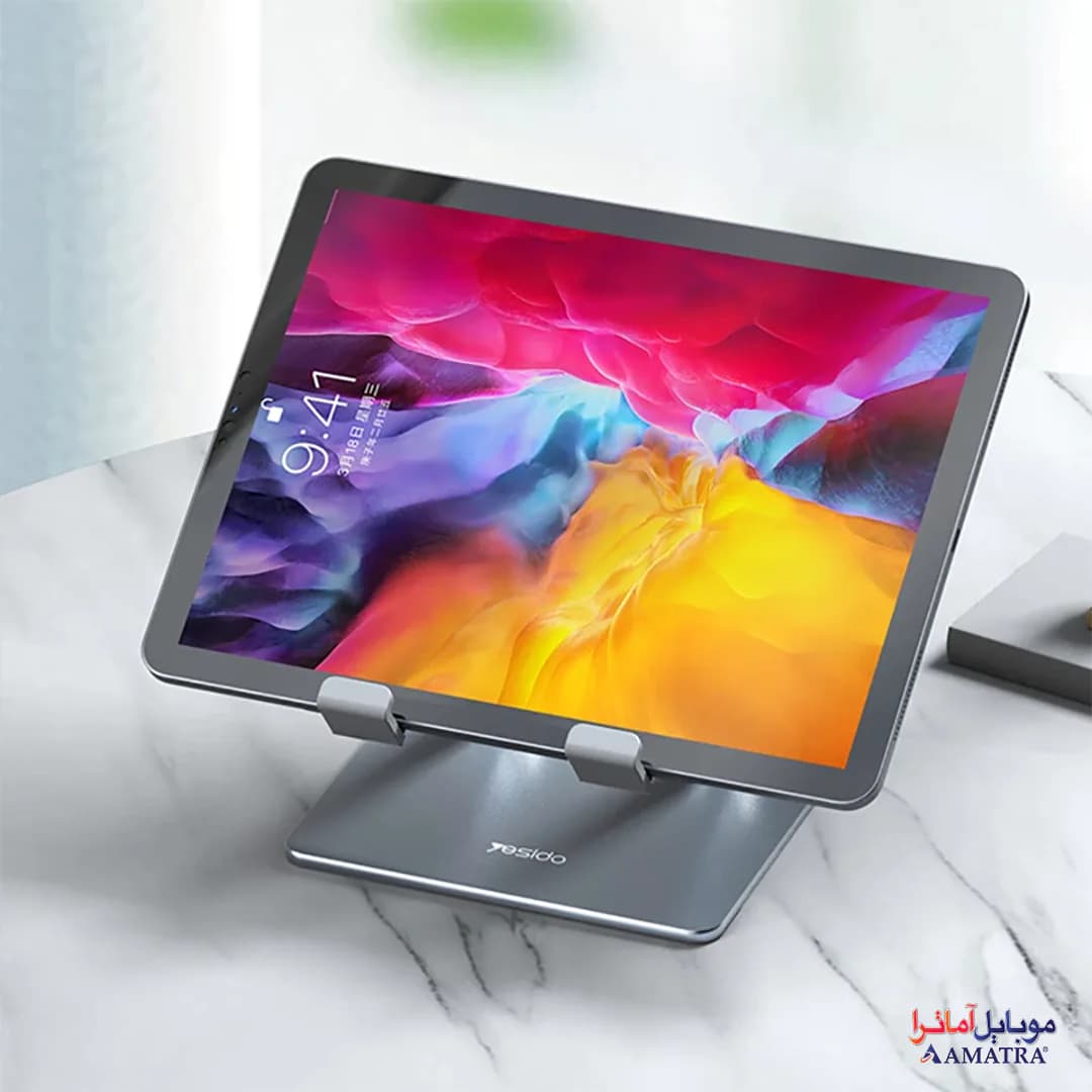 استند رومیزی تبلت یسیدو مدل YESIDO C185 — تصویر ۷