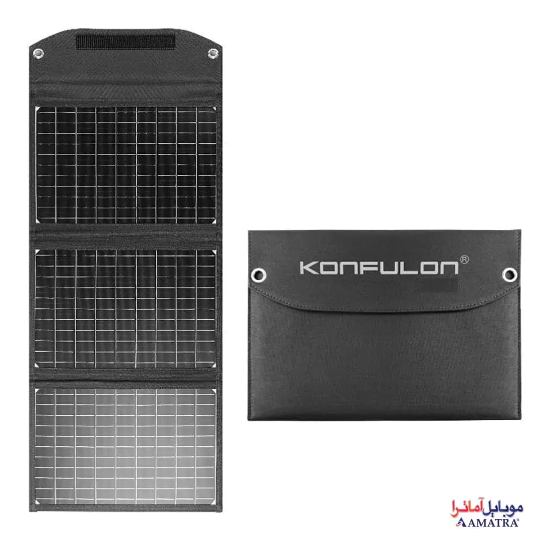 پنل خورشیدی فست شارژ ۳۰ وات کانفلون مدل Konfulon SH-03
