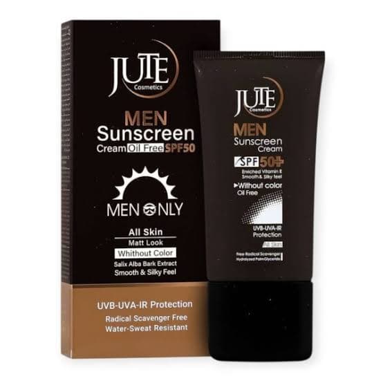 کرم ضد آفتاب بی رنگ ژوت با SPF50 مناسب آقایان حجم 40 میلی لیتر
