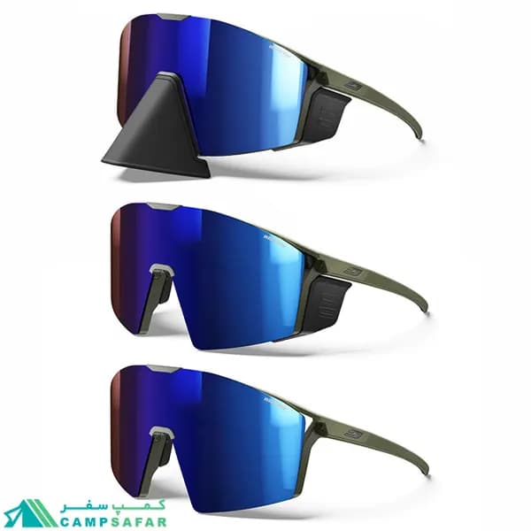 عینک کوهنوردی جولبو JULBO مدل EDGE COVER لنز REACTIV 2-4 DL — تصویر ۵
