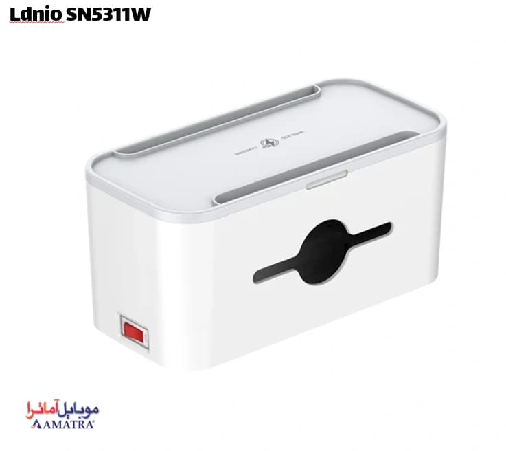 جعبه چند راهی برق و شارژر بی سیم هوشمند الدینیو مدل Ldnio SN5311W — تصویر ۲